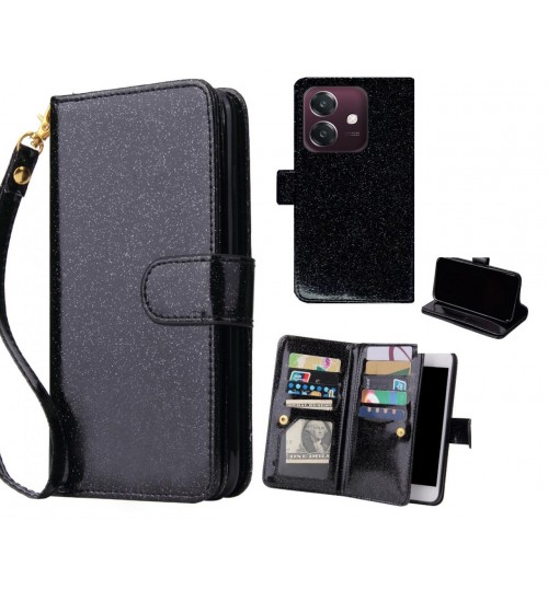 Oppo A3X Case Glaring Multifunction Wallet Leather Case