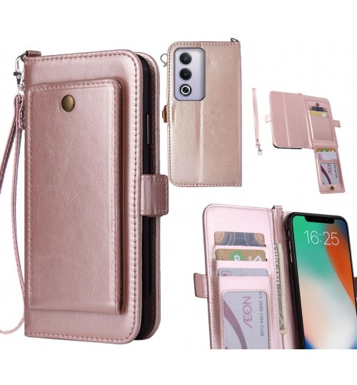 Oppo A3 Pro Case Retro Leather Wallet Case