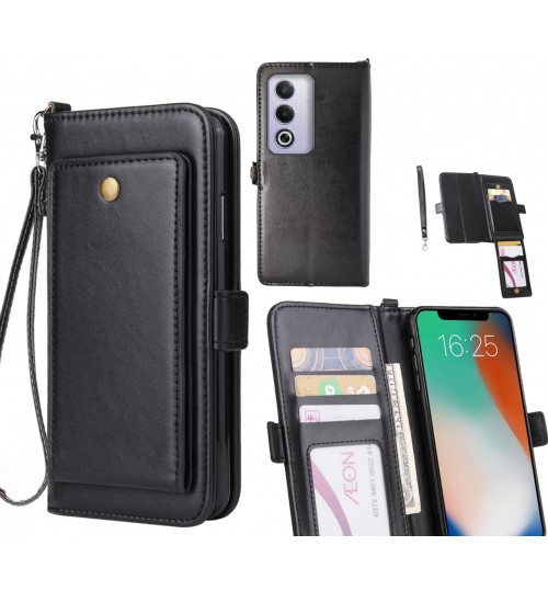 Oppo A3 Pro Case Retro Leather Wallet Case