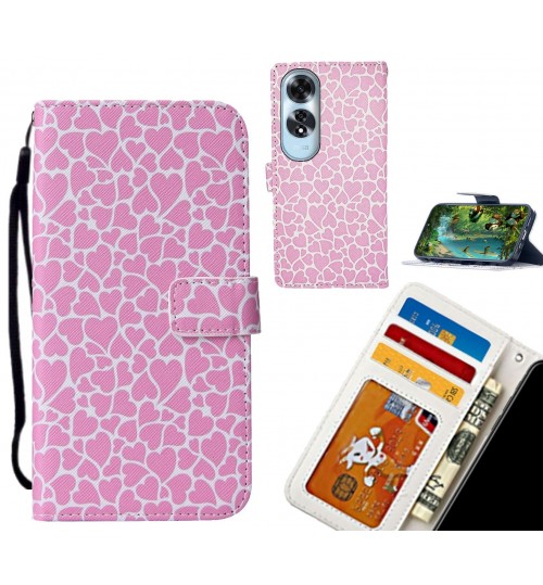 Oppo A60 case leather wallet case printed ID