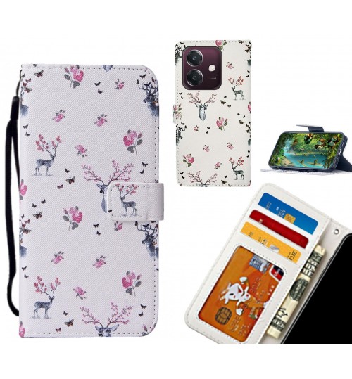 Oppo A3X case leather wallet case printed ID