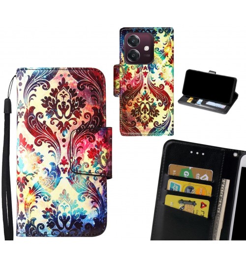 Oppo A3X Case wallet fine leather case printed