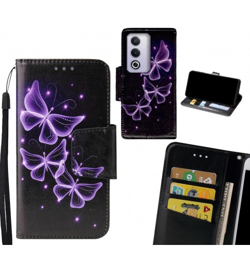 Oppo A3 Pro Case wallet fine leather case printed