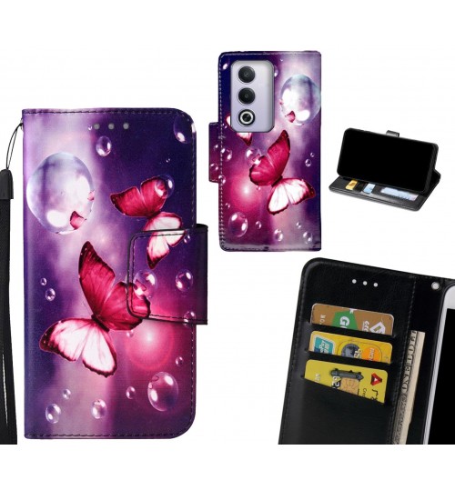 Oppo A3 Pro Case wallet fine leather case printed