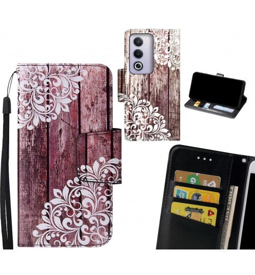 Oppo A3 Pro Case wallet fine leather case printed