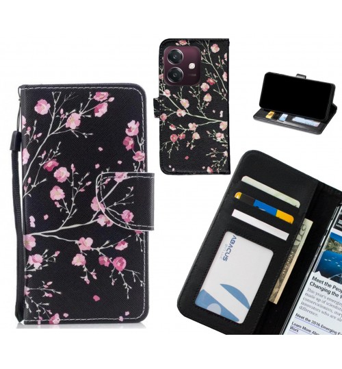 Oppo A3X case leather wallet case printed ID