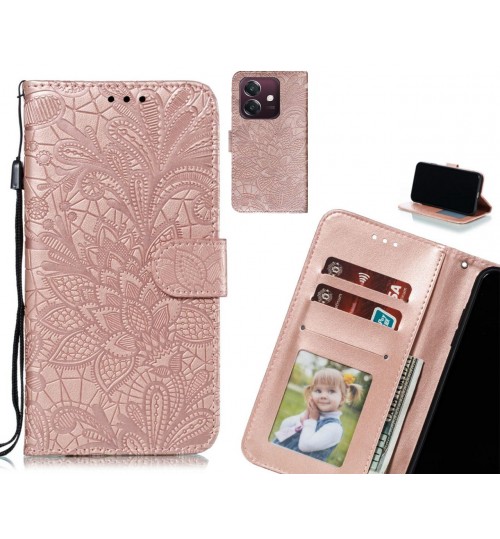 Oppo A3X Case Embossed Wallet Slot Case