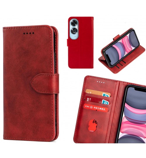 Oppo A60 Case Premium Leather ID Wallet Case