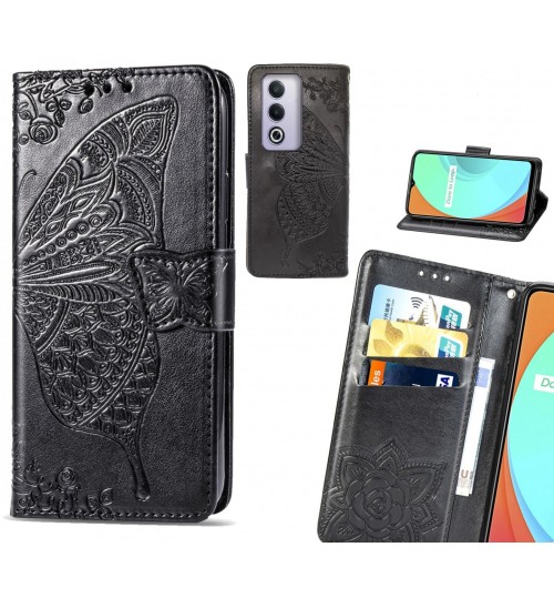 Oppo A3 Pro case Embossed Butterfly Wallet Leather Case