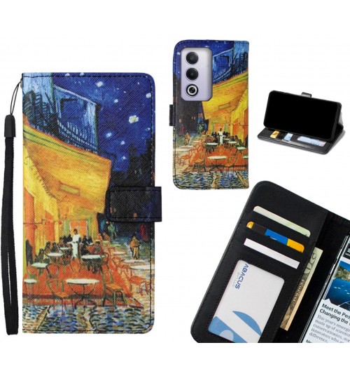 Oppo A3 Pro case leather wallet case van gogh painting