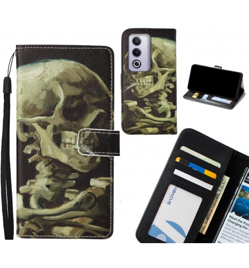 Oppo A3 Pro case leather wallet case van gogh painting