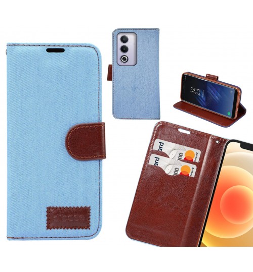 Oppo A3 Pro Case Wallet Case Denim Leather Case