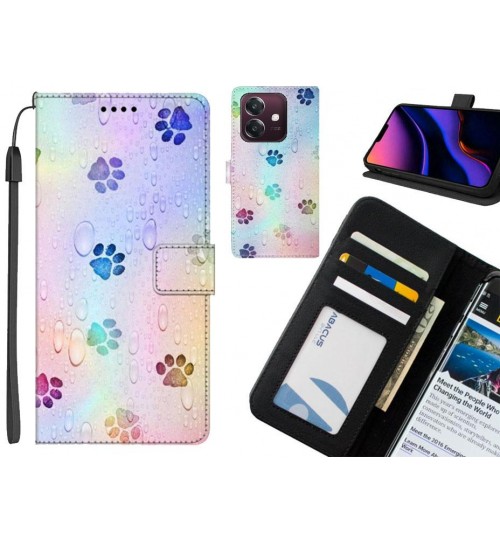 Oppo A3X case leather wallet case printed ID