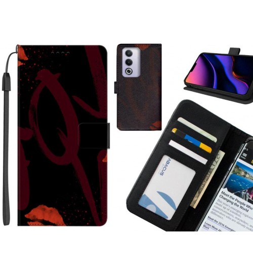 Oppo A3 Pro case leather wallet case printed ID