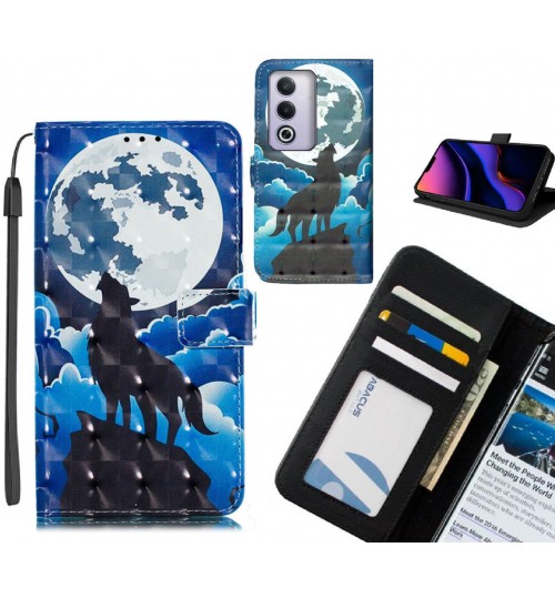 Oppo A3 Pro Case Leather Wallet Case 3D Pattern Printed