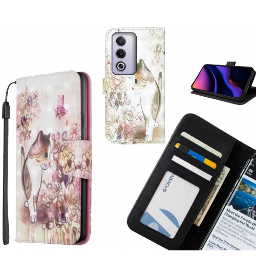 Oppo A3 Pro Case Leather Wallet Case 3D Pattern Printed