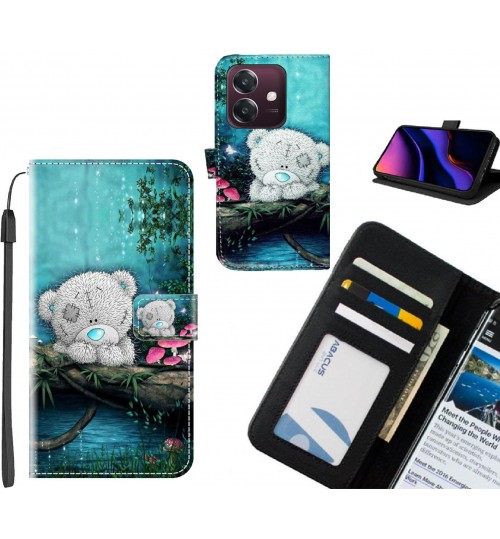 Oppo A3X case leather wallet case printed ID