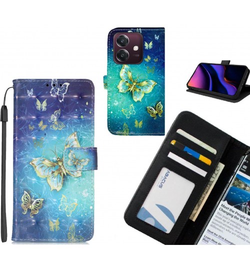 Oppo A3X case leather wallet case printed ID