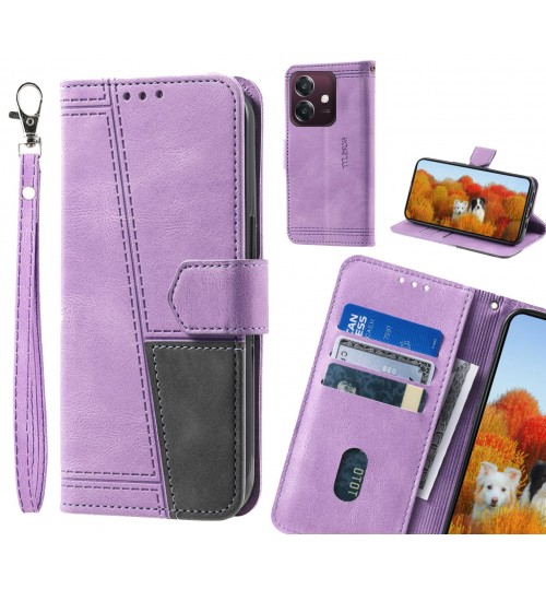 Oppo A3X Case Wallet Premium Denim Leather Cover