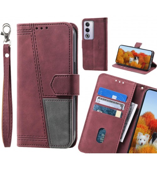 Oppo A3 Pro Case Wallet Premium Denim Leather Cover