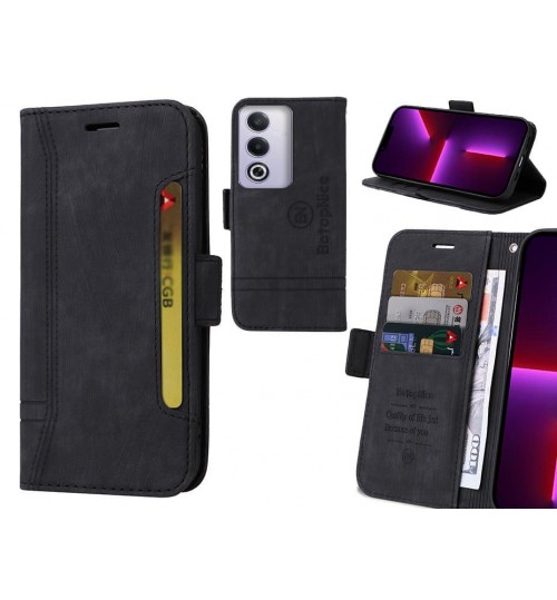 Oppo A3 Pro Case Alcantara 4 Cards Wallet Case