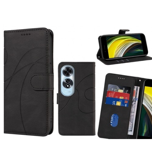 Oppo A60 Case Wallet Fine PU Leather Cover