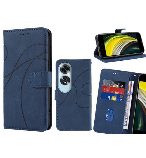 Oppo A60 Case Wallet Fine PU Leather Cover