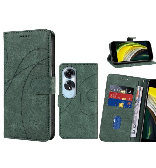 Oppo A60 Case Wallet Fine PU Leather Cover