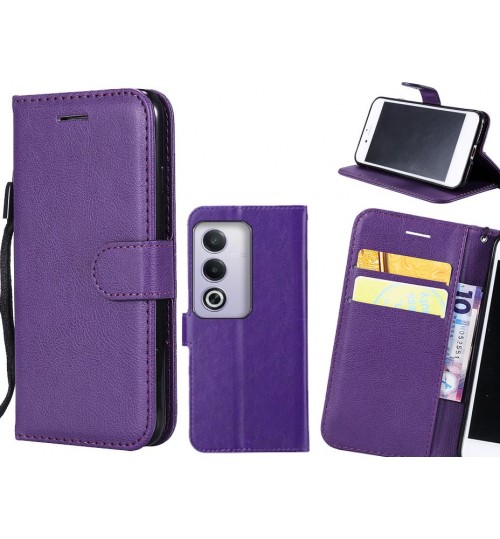 Oppo A3 Pro Case Fine Leather Wallet Case