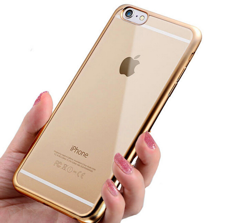 iPhone 6 6s case bumper w clear gel back cover