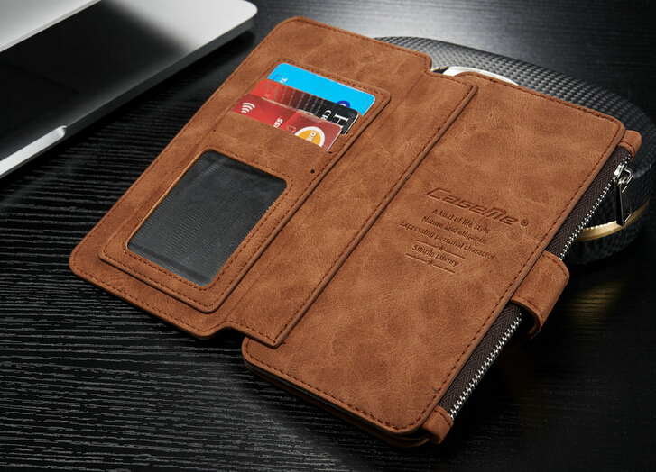 iPhone 5 5s SE detachable wallet leather case