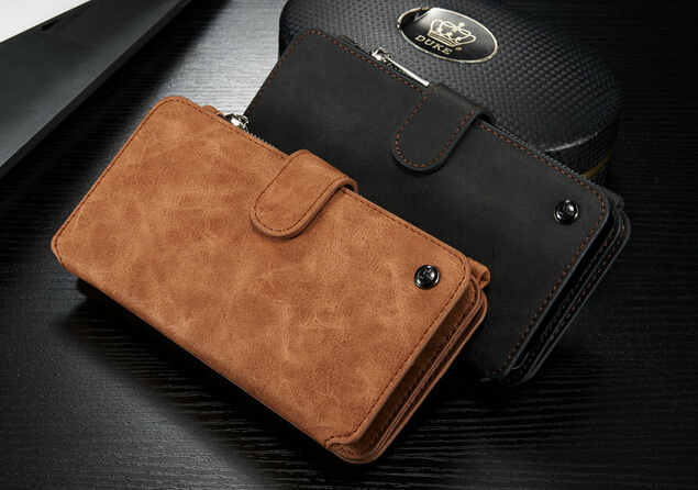 iPhone 5 5s SE detachable wallet leather case