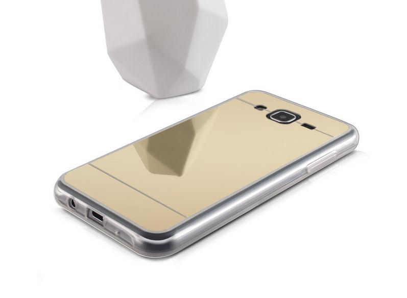 Samsung Galaxy J5 Soft Gel TPU Mirror Case