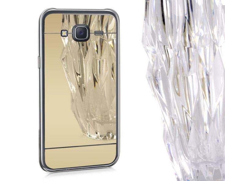 Samsung Galaxy J5 Soft Gel TPU Mirror Case