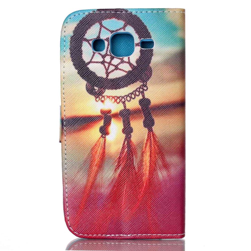 Samsung Galaxy J5 case wallet leather case printed