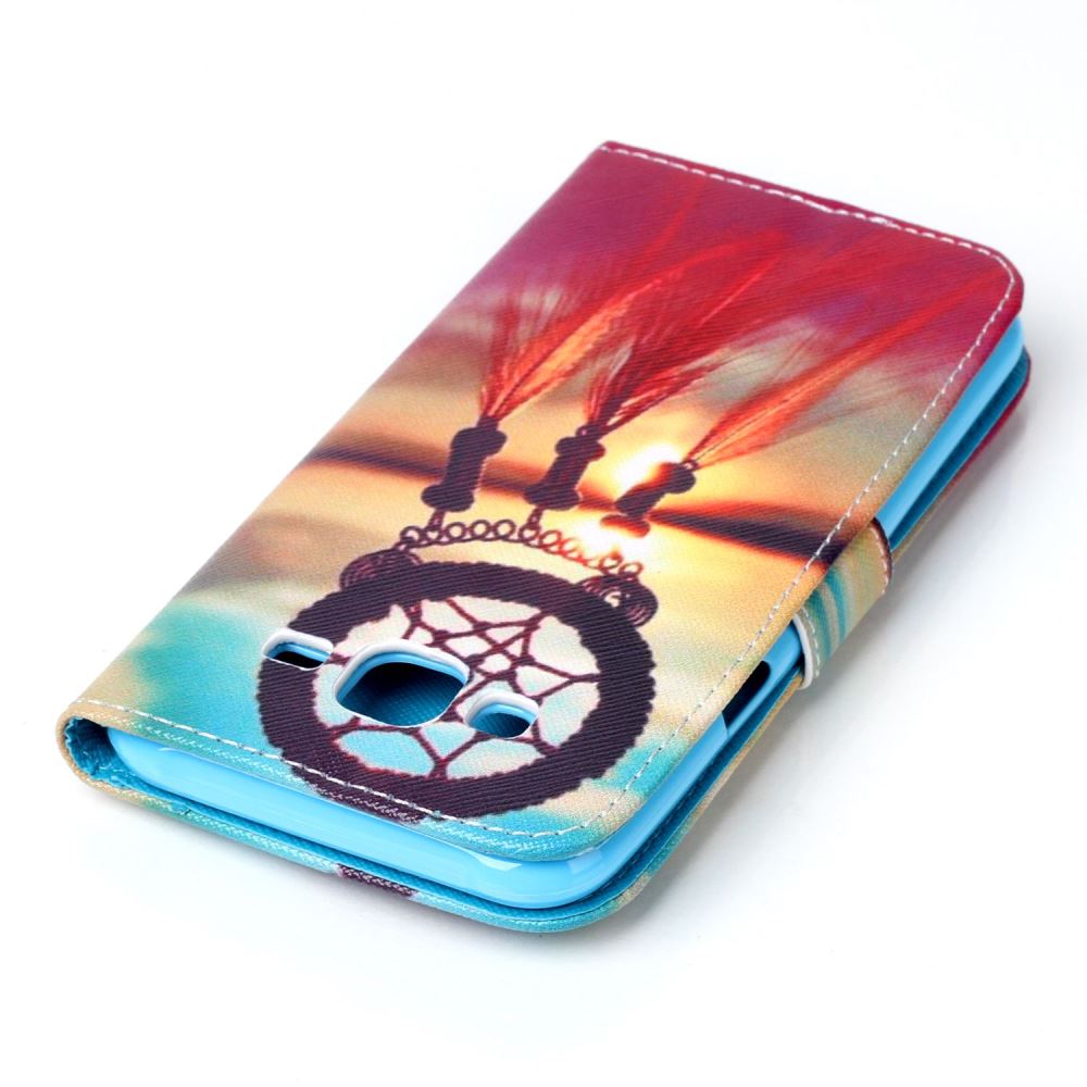 Samsung Galaxy J5 case wallet leather case printed