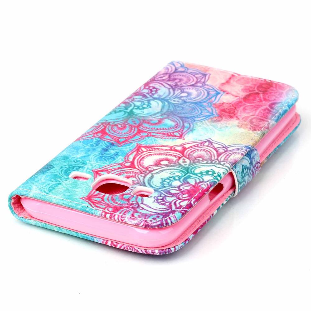 Samsung Galaxy J5 case wallet leather case printed