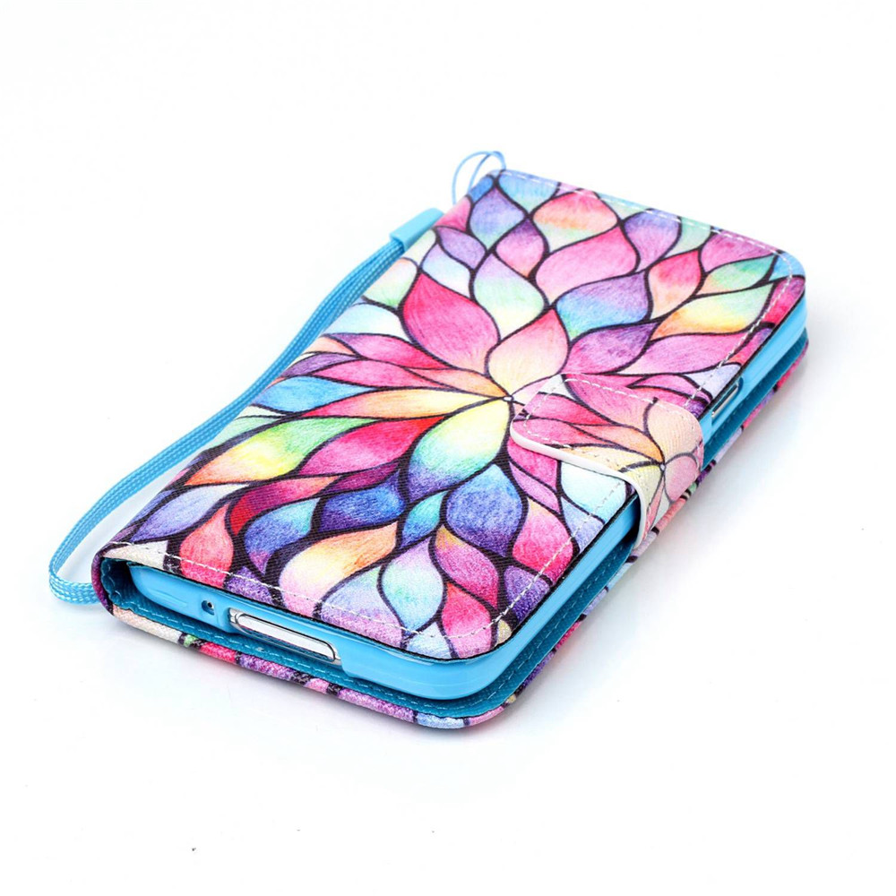 Galaxy S5 MINI case wallet leather case printed