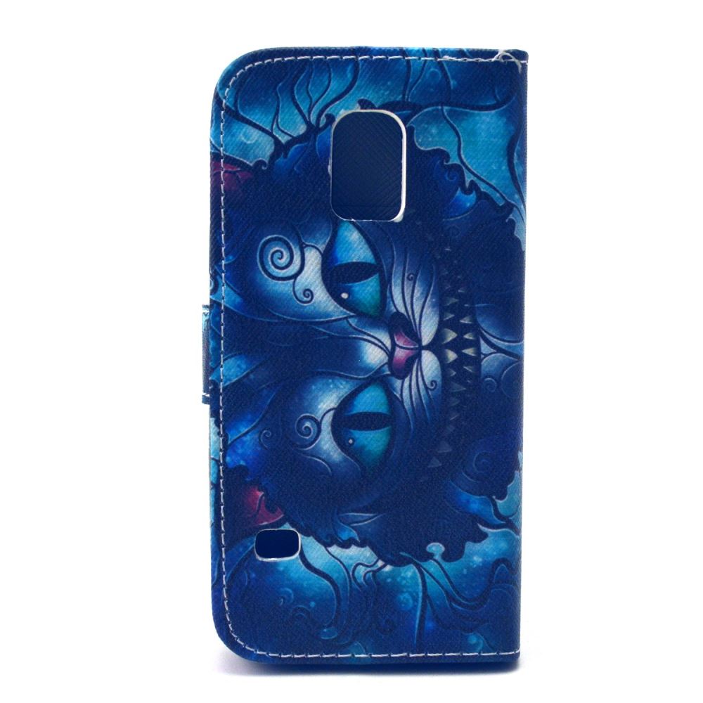 Galaxy S5 MINI case wallet leather case printed