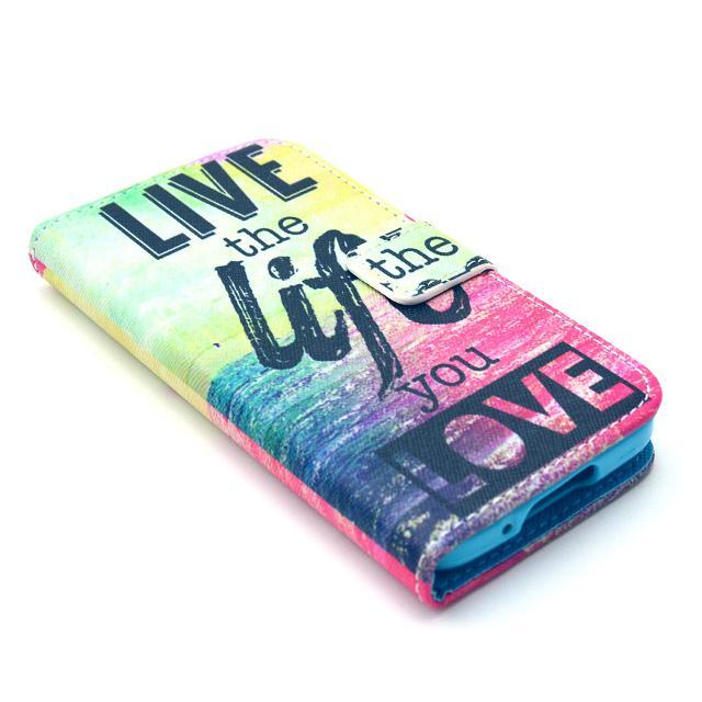 Galaxy S5 MINI case wallet leather case printed