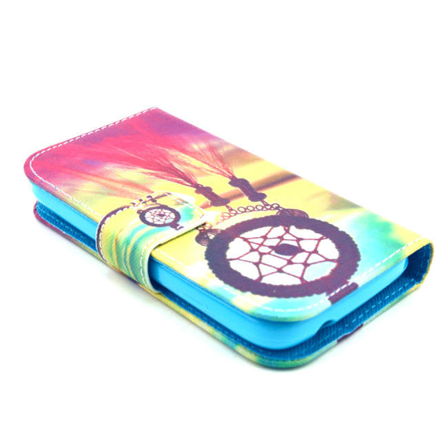 Galaxy ACE 4 NEO case wallet leather case printed