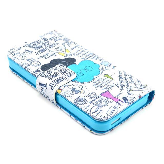 iPhone 5 5s SE case wallet leather case printed