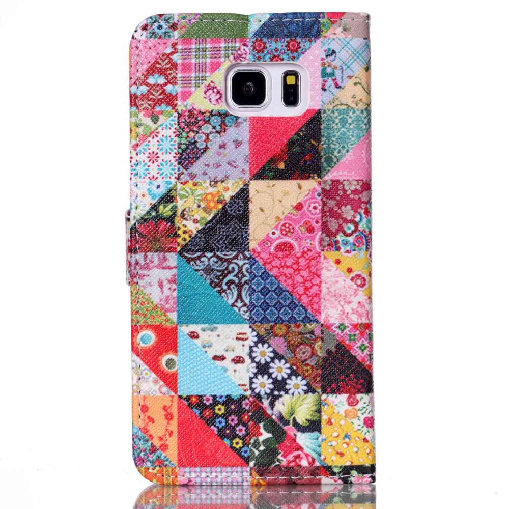 Galaxy NOTE 5 case wallet leather case printed