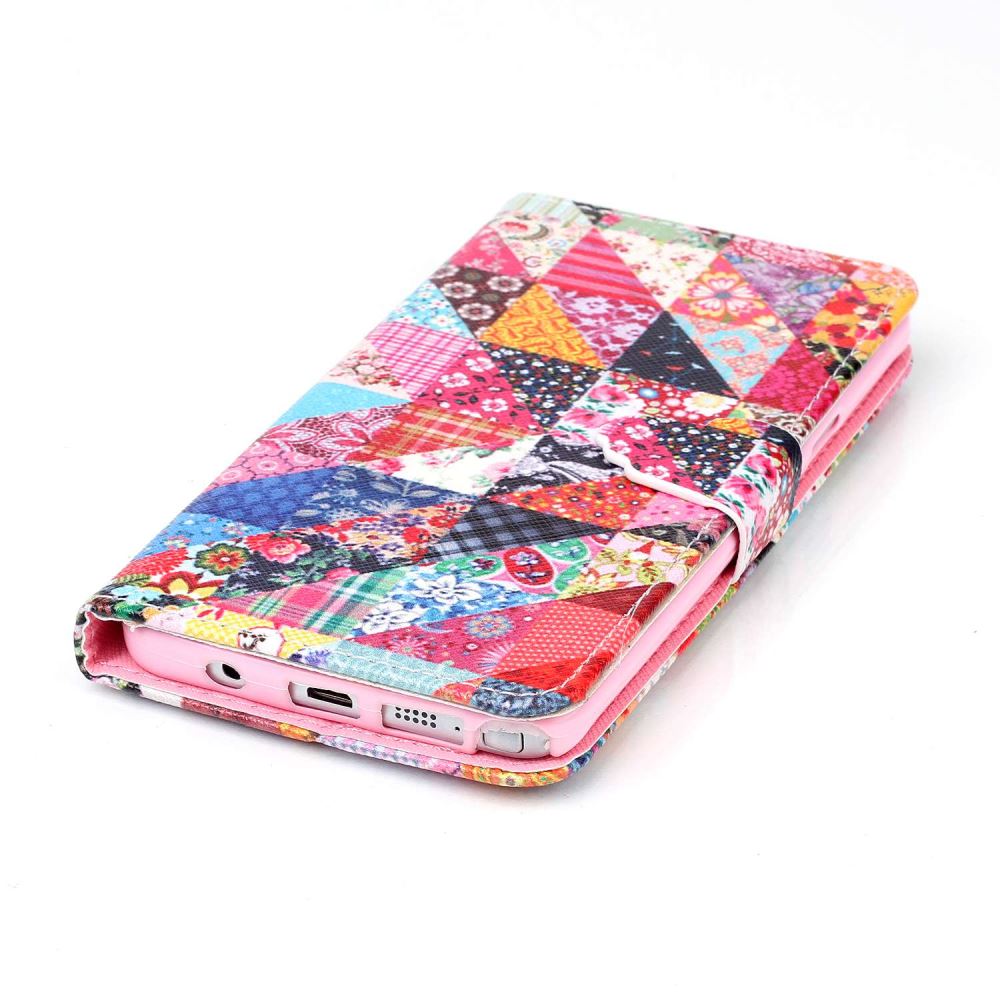 Galaxy NOTE 5 case wallet leather case printed