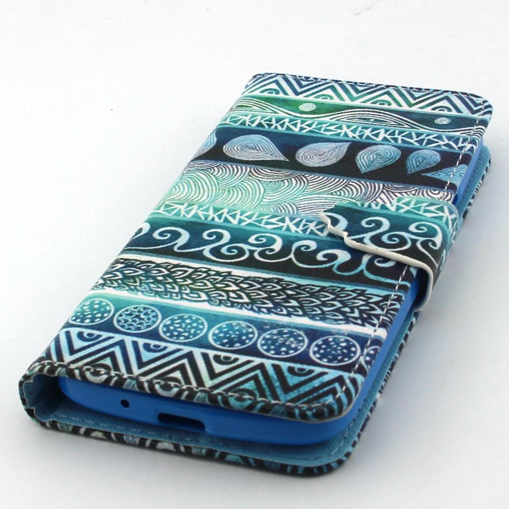 Galaxy Core LTE case wallet leather case printed