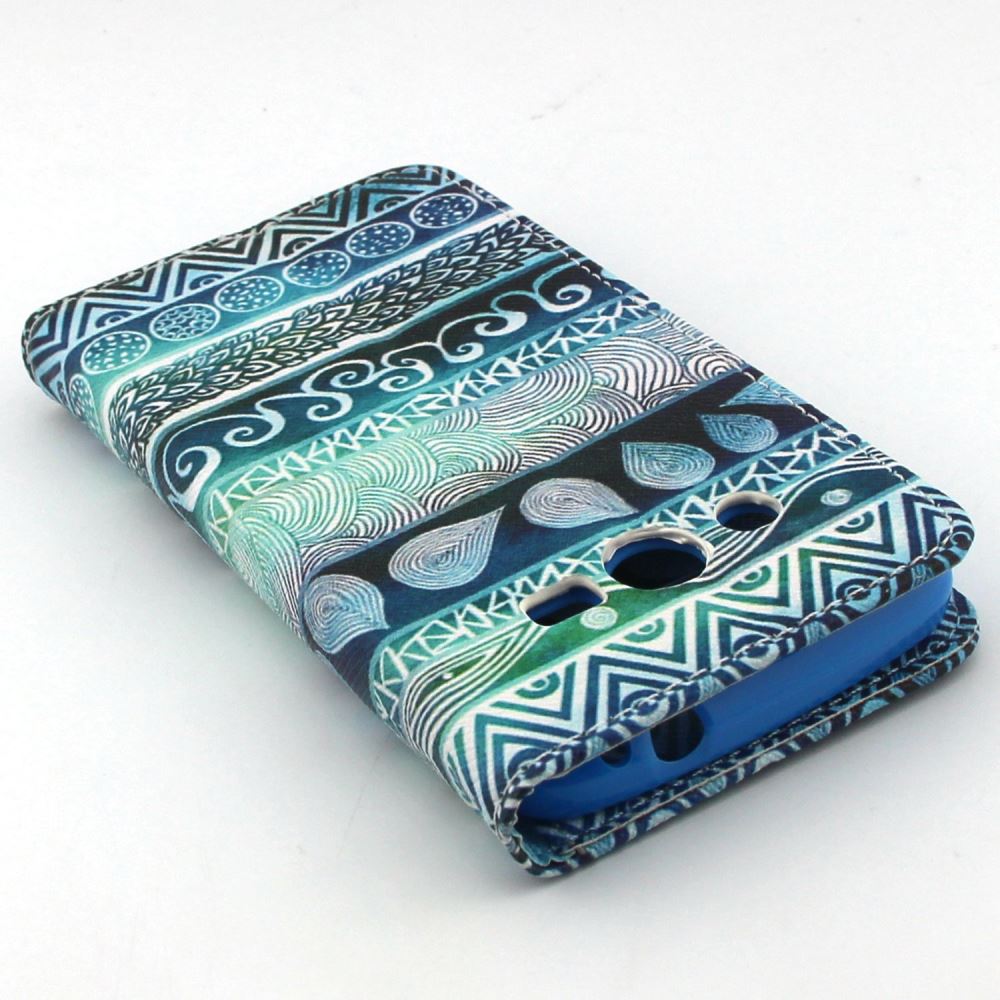 Galaxy Core LTE case wallet leather case printed