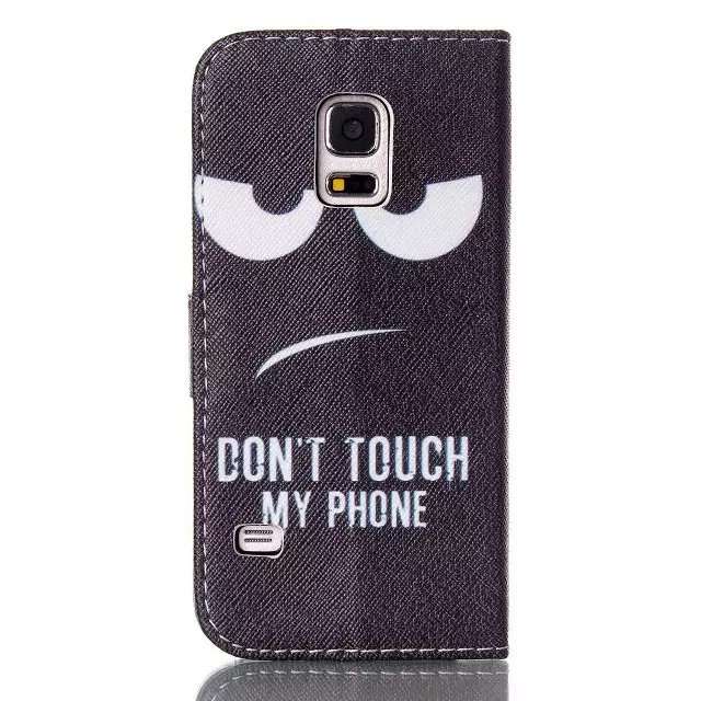 Galaxy S5 MINI case wallet leather case printed