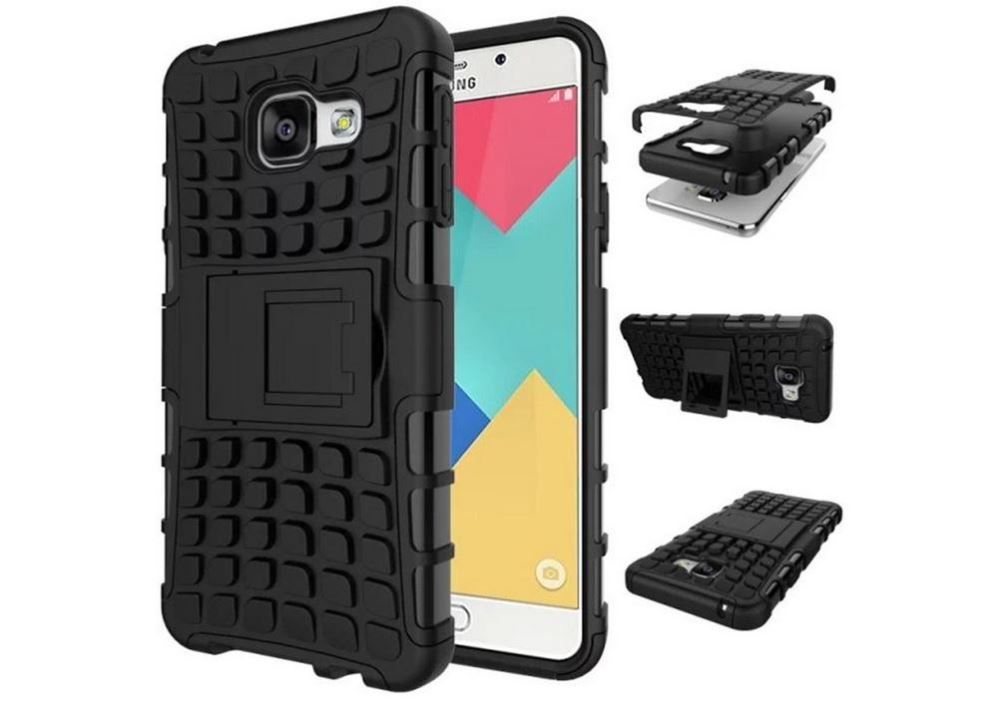 Galaxy A5 2016 Case Heavy Duty Hybrid Kickstand