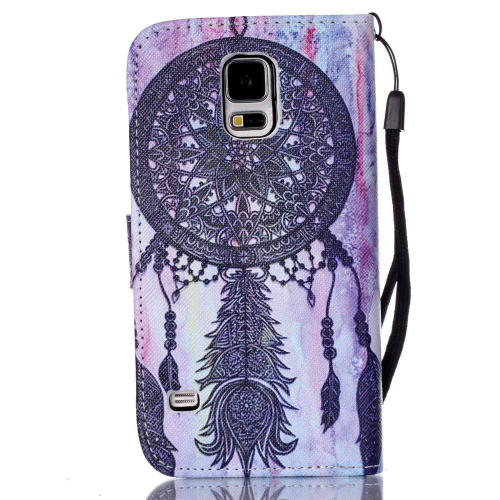 Galaxy S5 MINI case wallet leather case printed