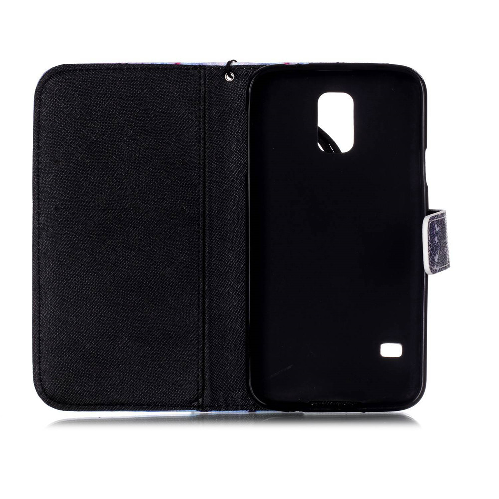 Galaxy S5 MINI case wallet leather case printed